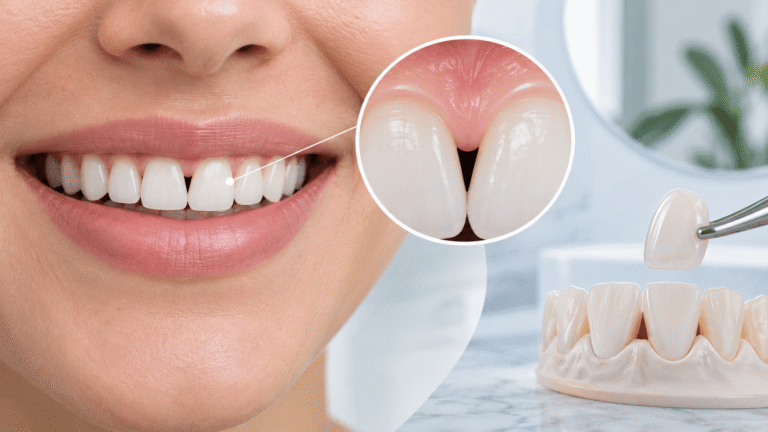 Black Triangles Between Teeth What Causes Them, and Why a Veneer Isn’t Always the Answer