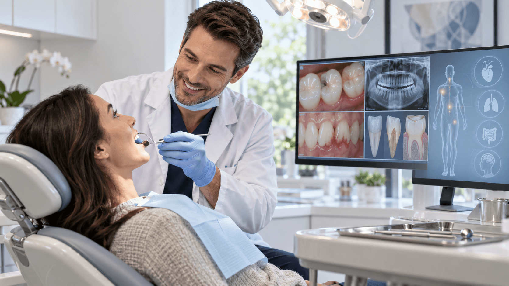 What a Dental Exam Can and Cannot Tell You About Your Healt